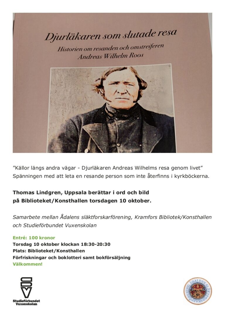 Thomas Lindgren 2024-10-10 Källor längs andra vägar…